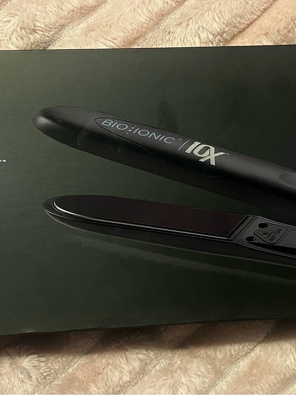 Bio Ionic 10X Professional Black Hair Straightener